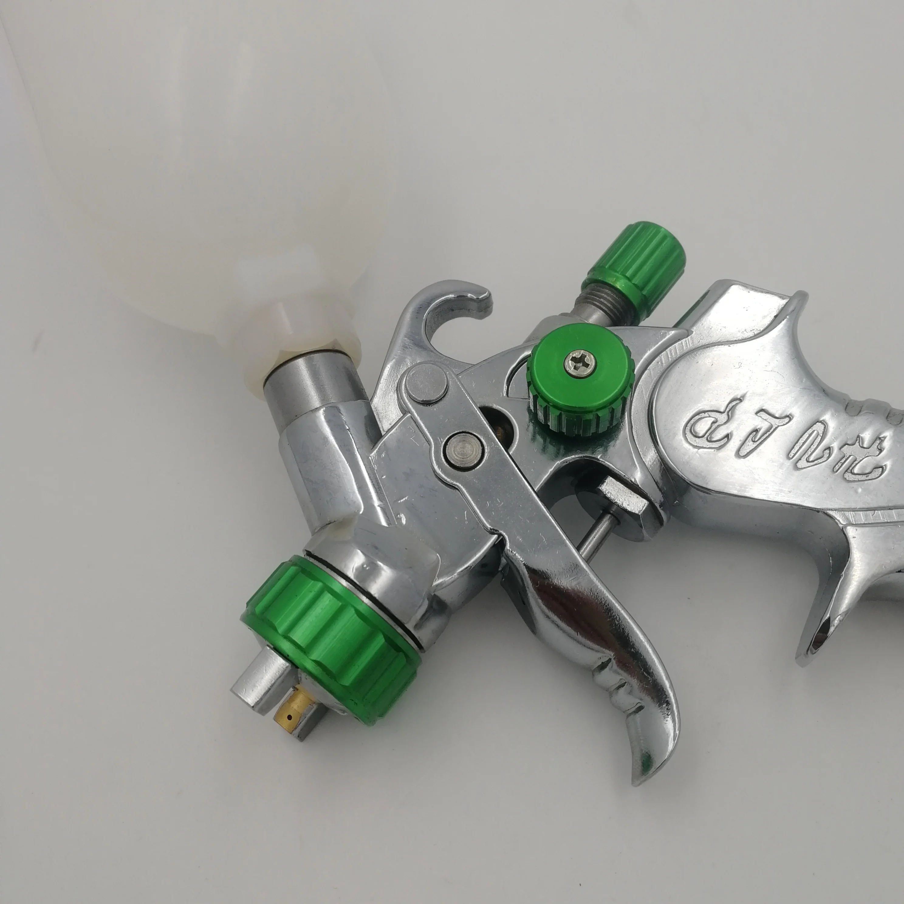 250cc Mini HVLP spray gun Professional pistol Chrome spray gun