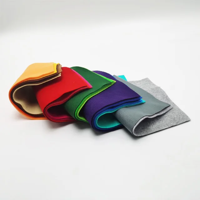 1.5mm polyester felt color craft felt soft hard felt roll  PP felt fabric