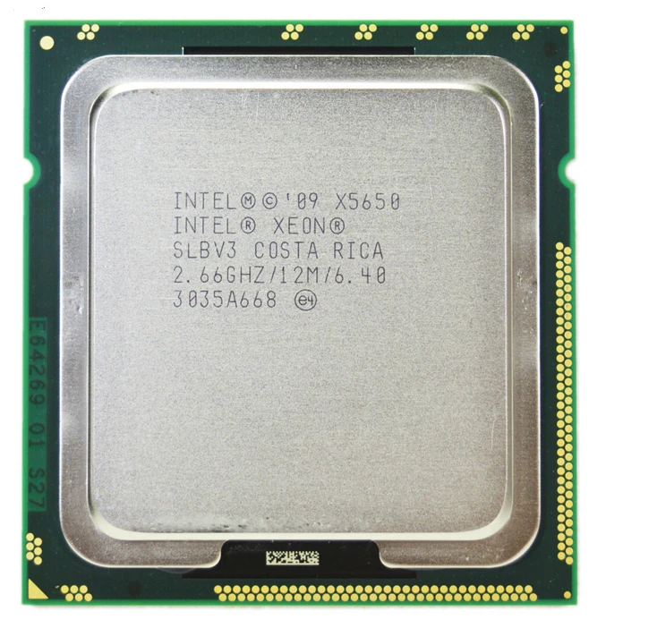 1366-pin CPU Xeon X5650 5670 5690 W3670 3680 3690 L5640 X5687 w3565 w3570 E5640 processor desktop cpu