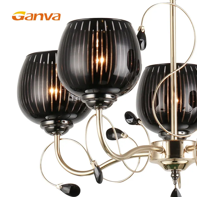 Современная подвесная люстра Ganva из стекла E27 для кухни новый дизайн под