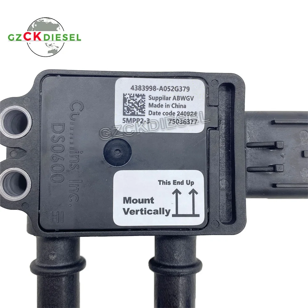 Diesel Differential Exhaust Pressure Sensor 2124494 1818119 4383998 A052G379 for DAF LF CF XF