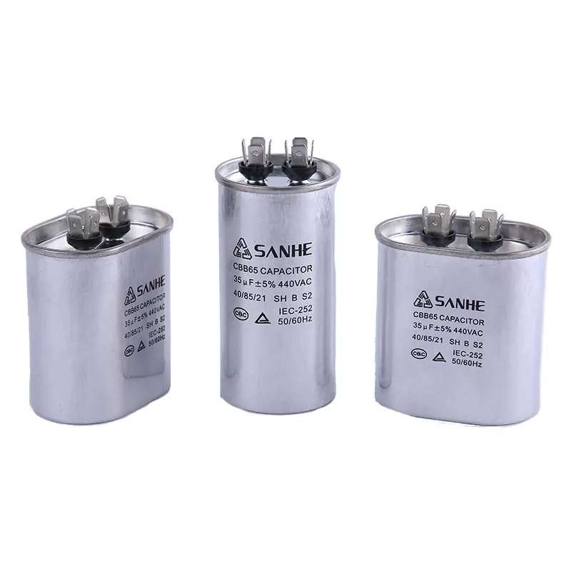 Cbb65 capacitor 55uf 5uf 220v ac motor running capacitor run capacitor 65uf 250vac