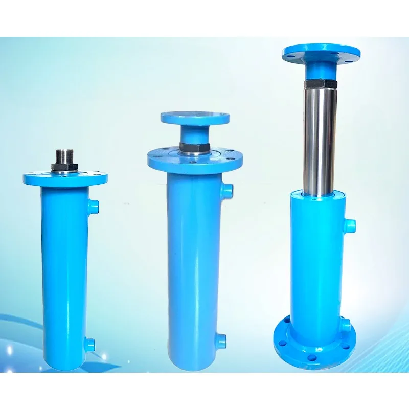 20 ton manual electric heavy duty bidirectional telescopic hydraulic cylinder