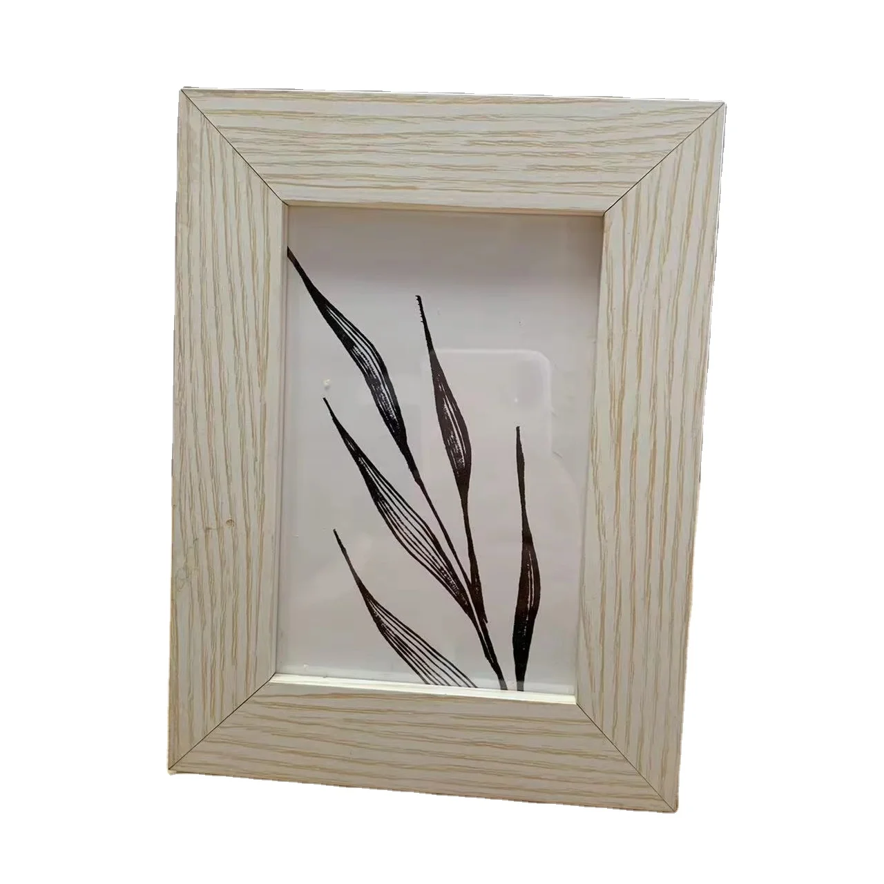 White toned home decor photo frame