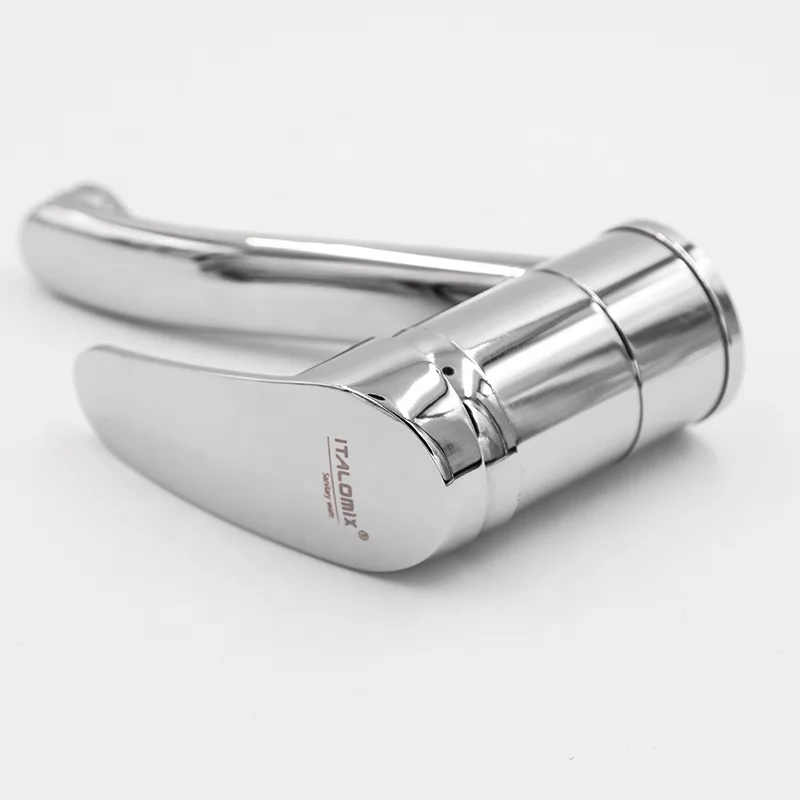 Wholesale Custom Price Hot Cold Water Aluminium Single Lever Faucet Kitchen Sink Taps