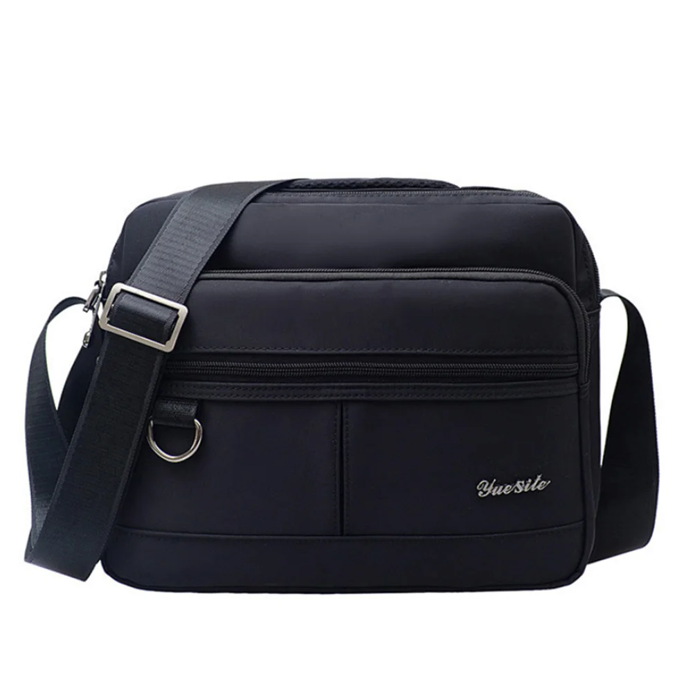 Wholesale waterproof nylon trendy luxury shoulder multifunctional durable mens messenger bags for men sling bag crossbody