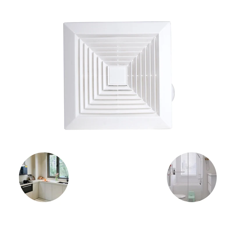 High Performance 40W Ceiling Ventilation Fan Powerful Suction with All-Copper Motor Exhaust Air Fan for Household Use