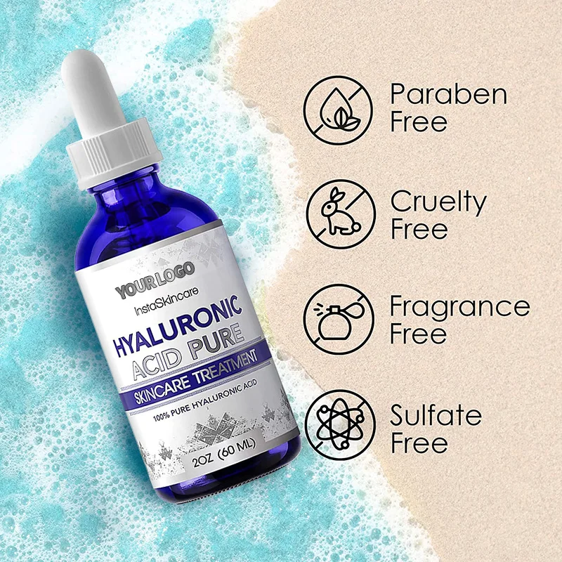 Wholesale Korean Skin care Anti Aging Hyaluronic Acid Niacinamide Vitamin C E Face Serum Private Label Skin Care Face Serum