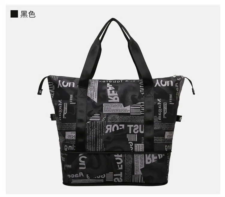 Foldable Nylon Hand Luggage Traveling Toiletries Garment Bags