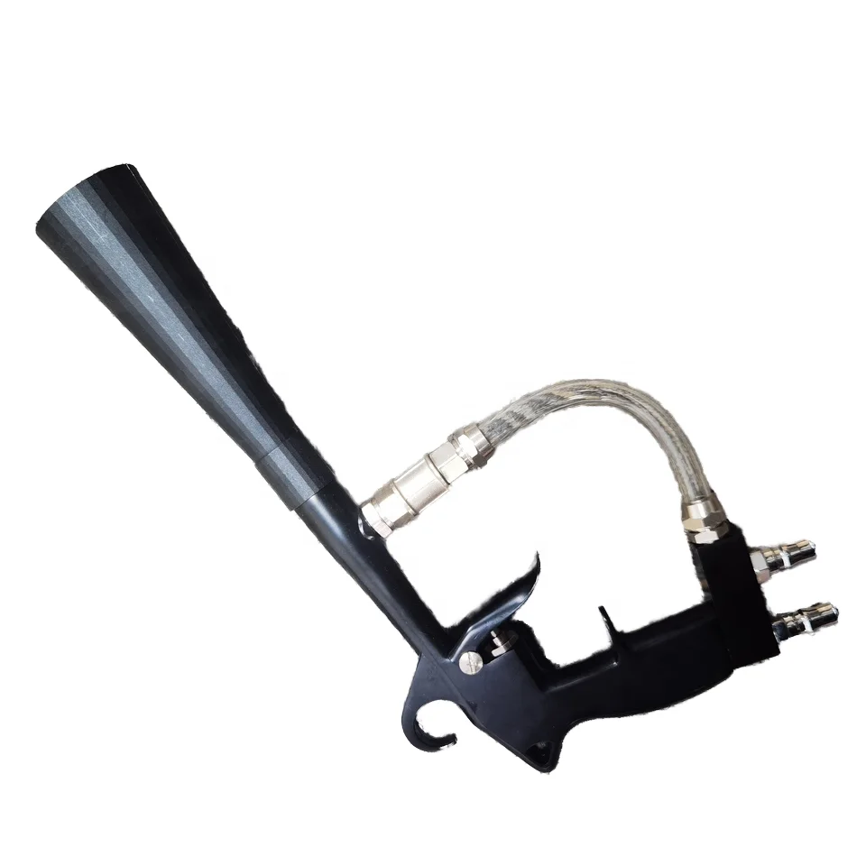 ZTTOOL High Pressure Air Blowing Double Input Tornado Spray Gun with Brush Customizable OEM Support