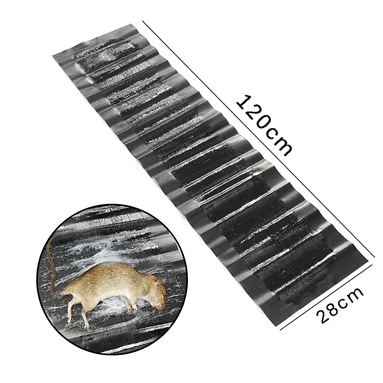 High Quality Non-toxic Black Disposable 120cm Mouse Glue Blanket, Glue Trap for Rat