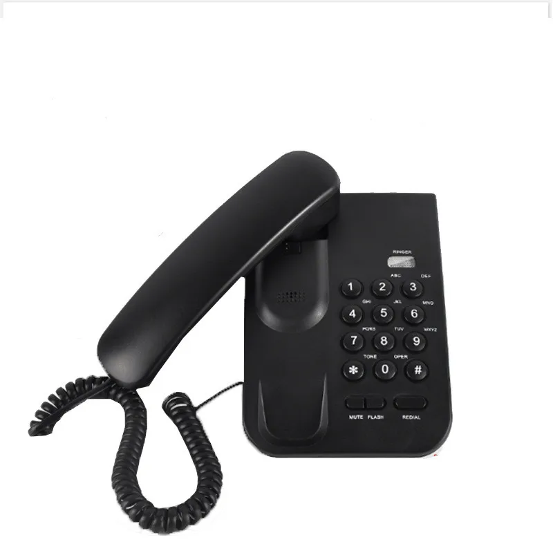 Телефон-удлинитель для гостиниц проводной телефон бизнес-офиса стационарный с HD-вызовом