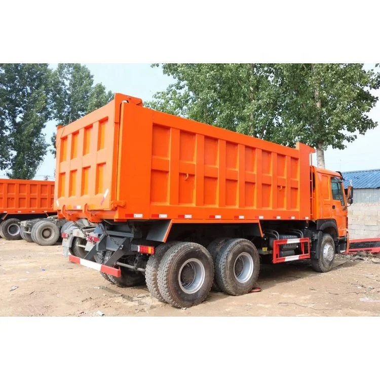 Chinese Manufacture Sinotruck Howo Dump Truck 6x4 Manual Transmission Used 371Tipper Truck For Sale