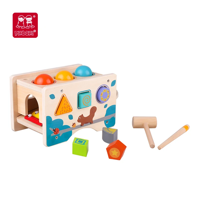 3 in 1 Educational toys wooden sorting game and musical toys for music learning