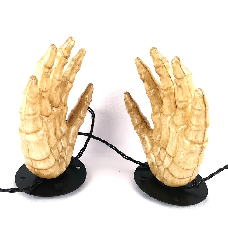 New Design Novelty Outdoor Decorations Halloween Holiday Lighting Horror Hands Light