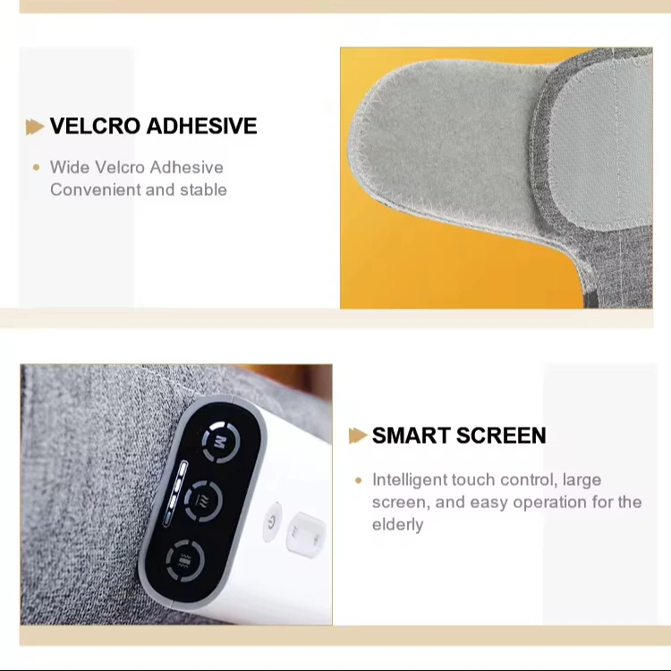 Custom air compression Portable foot calf massager Air Compression heat Leg Massage device relax machine portable calf massager