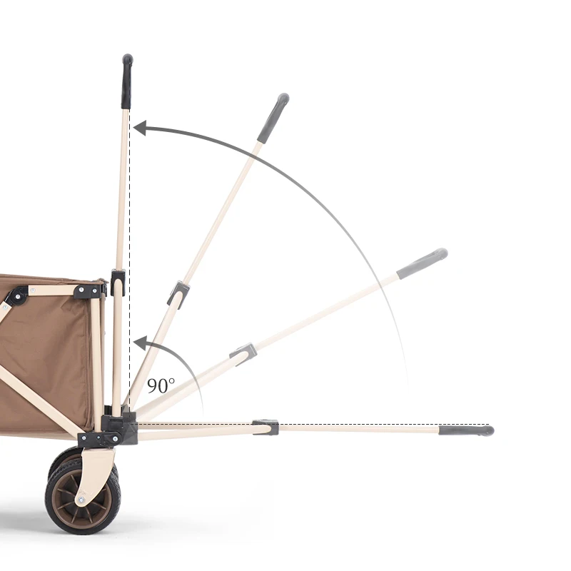 Naturehike TC03 outdoor foldable cart high quality camping trolley wagon