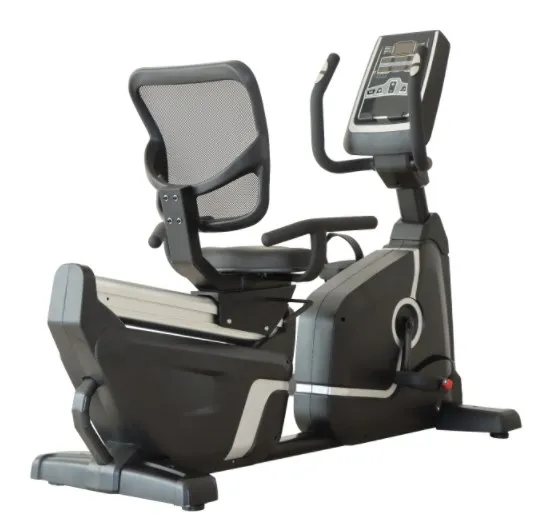 Commercial Gym Fitness Machine Cardio Magnetic Control Horizontal Exercise Bicycle Recumbent Bike FOR ELDERLY