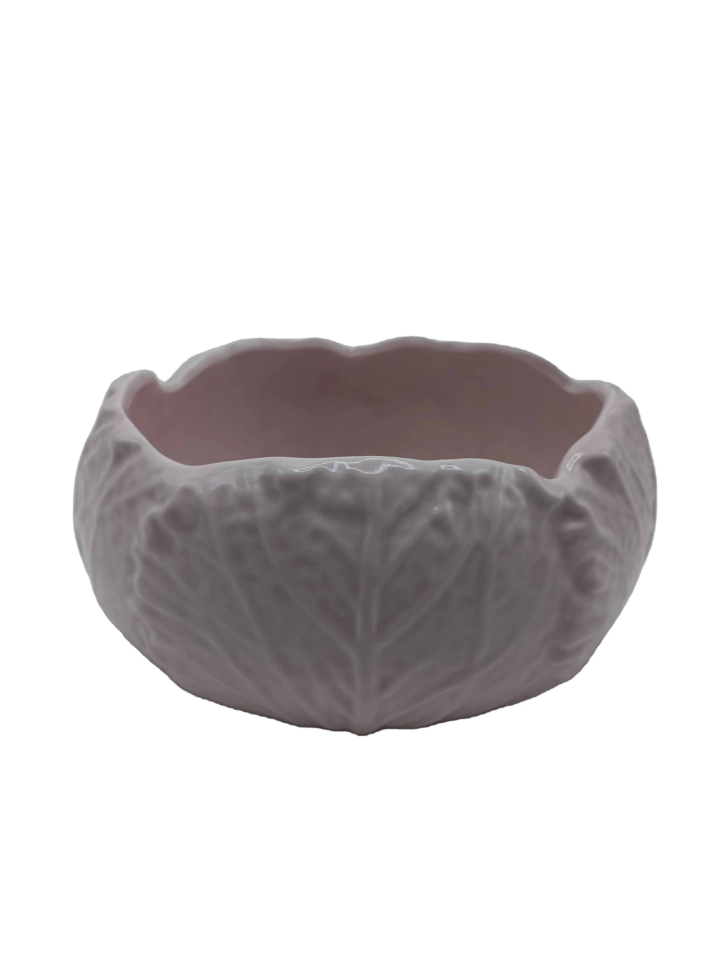 Customized Indoor Modern Simple Ceramic Flower Plant Pot Glazed Cabbage Pattern Pot And Vases For Home Decoration