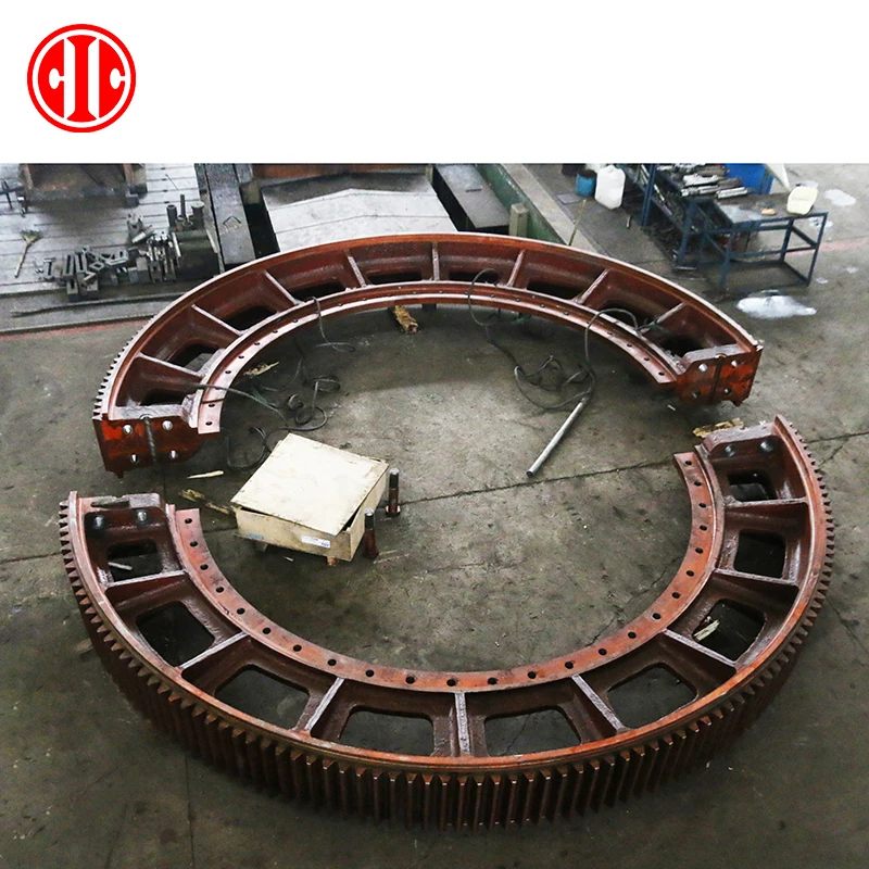 
Customized Heavy Industrial Helical Gears Ring Gear Hard Tooth For Ball Mill 