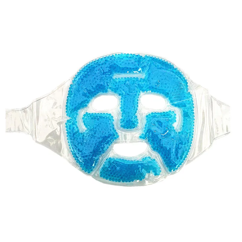 Women  OEM Beauty Hot Cold    Compress Skin Care Face Mask gel beads  face mask