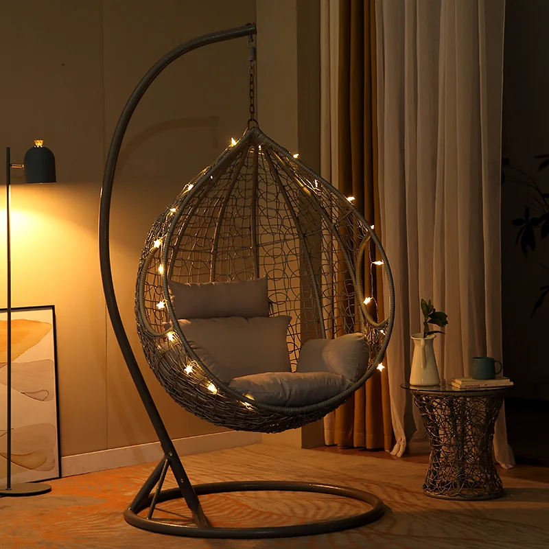 Outdoor Furniture Garden Patio chair balcony Weaving Rattan cheap price swing chair