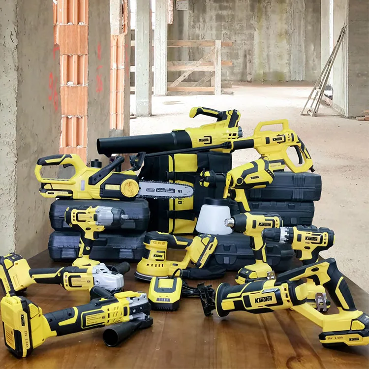 20V cordless rotary sander with dust self-collection electric sander with dust port