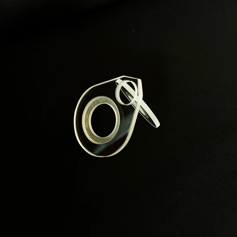 irregular tempered glass CNC instrument panel tempered glass per customer