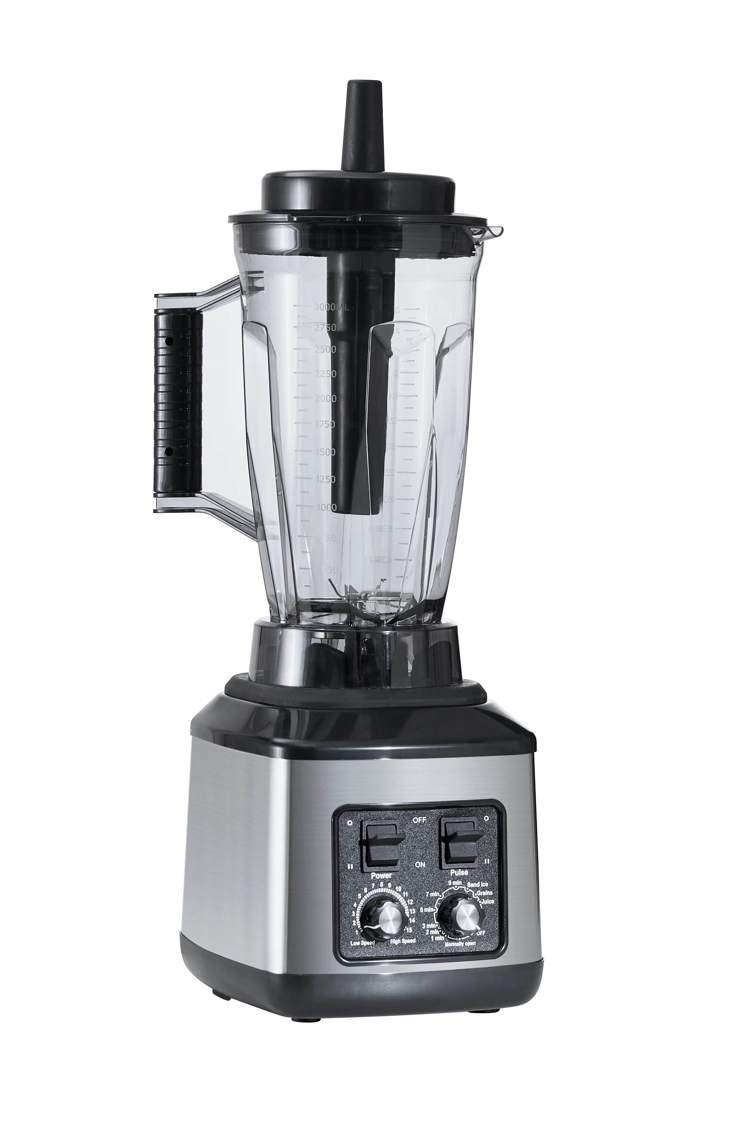 2-in-1 Tabletop Blender NEW Design 1600W with Stainless Steel Housing 3L Capacity  5-Speed Pulse Function