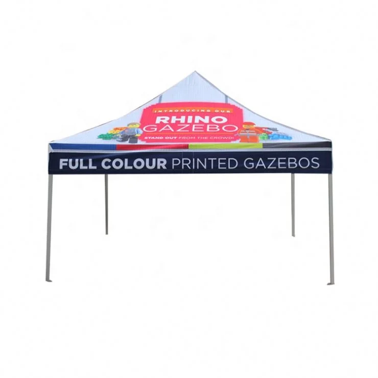 Custom Any Logo Outdoor Extra Gazebo Large Canopy Tents  For Booth