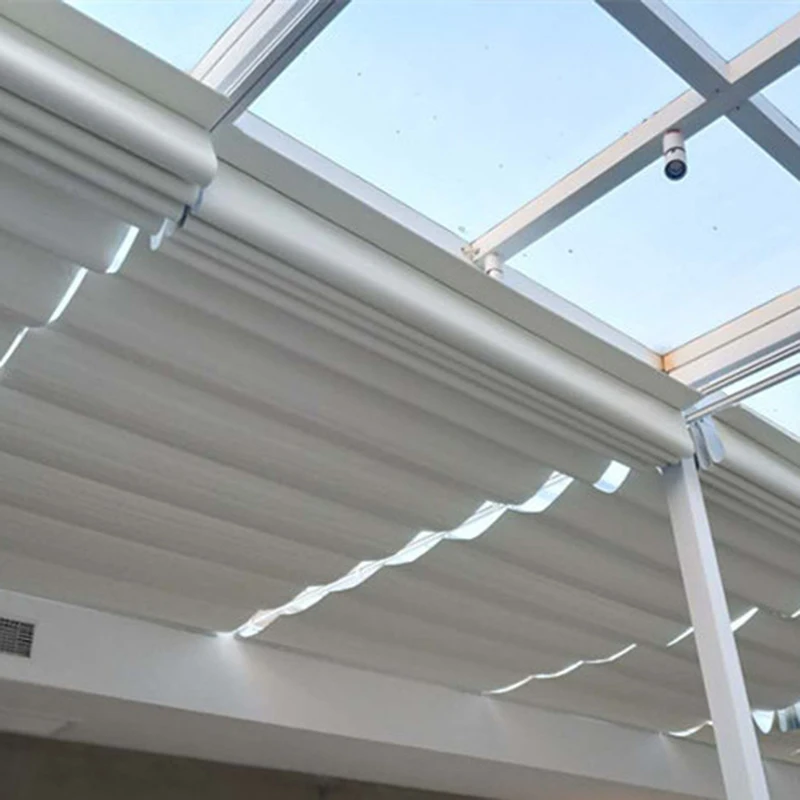 Wholesale Custom Dual Layers Manual Electric Sun Shading Roof Skylight Blinds