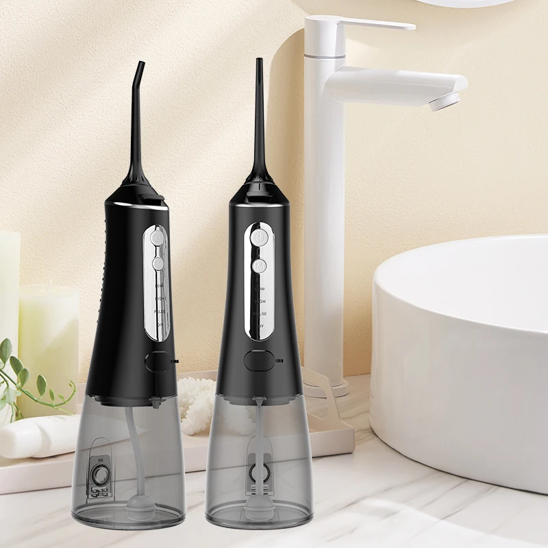Water Flosser Professional Cordless Dental Oral Irrigator, 300ML Portable Water Tank and Rechargeable Water Flosser