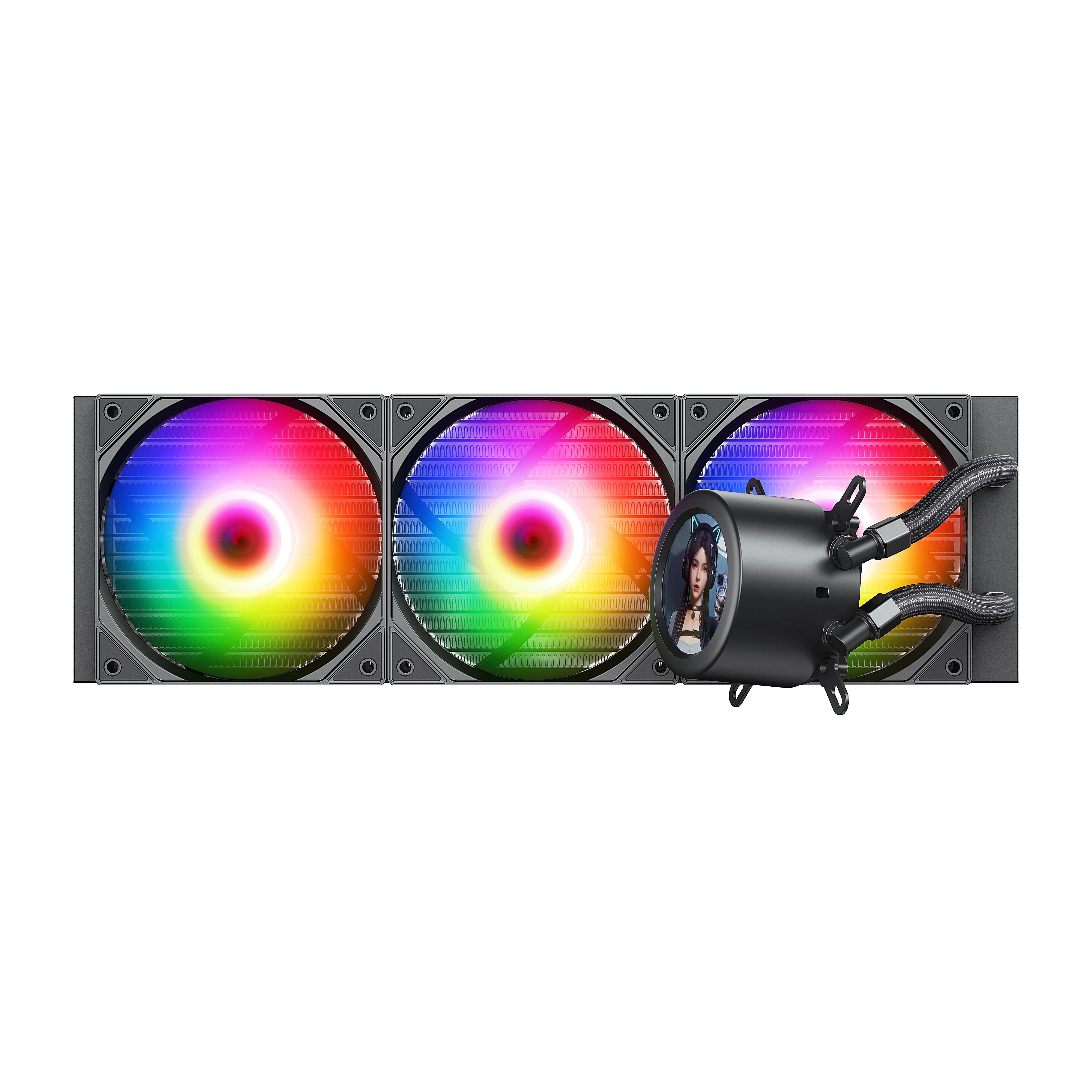 Hot Selling High Quality Liquid Cooler Argb 360mm Cpu Water Cooling Aio Cooler for Computer Gaming Cases