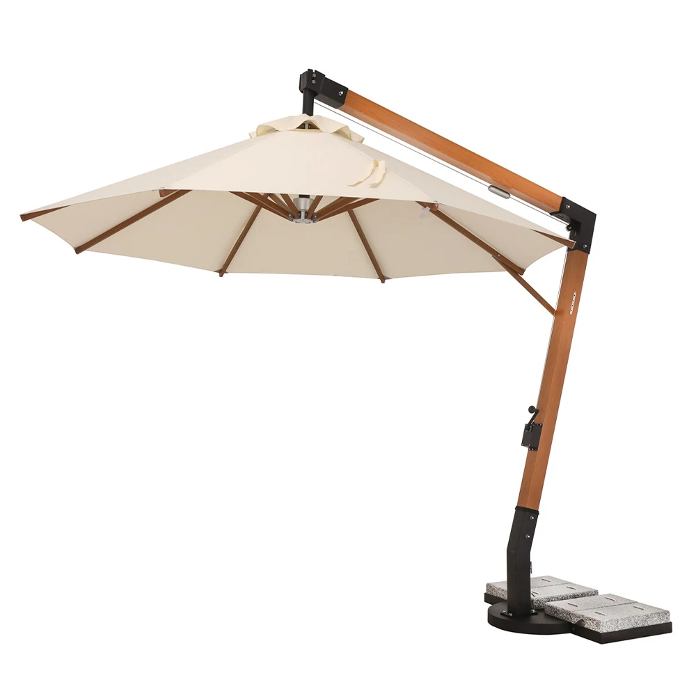 Premium Market Price  Cantilever Umbrella Outdoor Patio Sun Shade Umbrella Outdoor with base