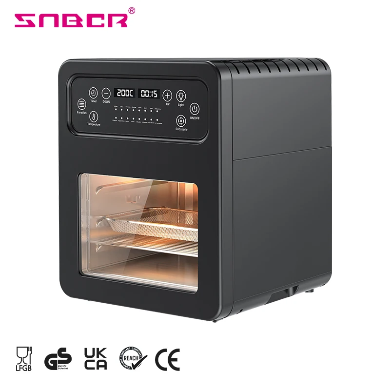 Digital Touch Screen Syy Air Fryer Oven Freidora de aire 8L 15L Oil-free Fryers Oven