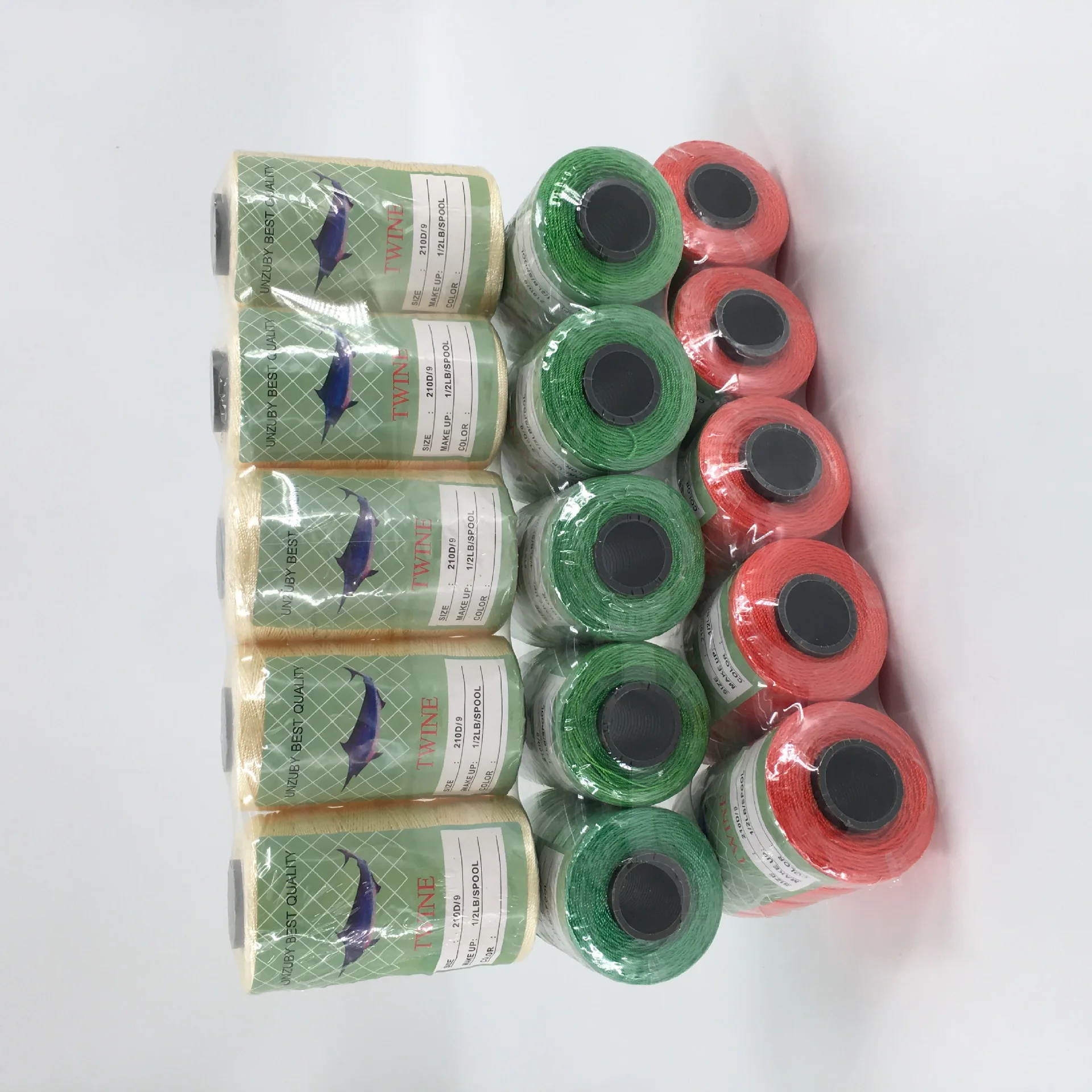 China Factory New Produce Twisted Nylon Ttwine and 210D/12 Polyester Fishing Twine for Fishing Nets Twine and Rope