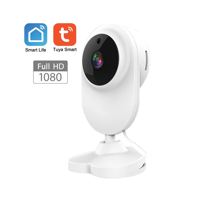  Новинка видеоняня tuya smart life с камерой ночным видением 1080P и монитором температуры детской