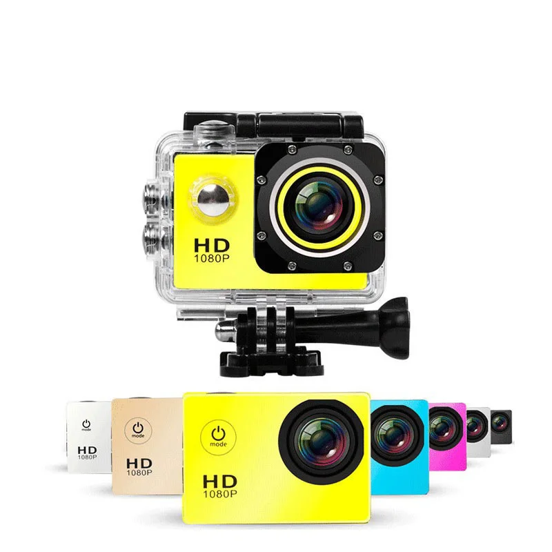 Sports Action Camera Wide Angle  Action Camera 5MP Waterproof Outdoor Sports Video DV Camera 1080P Full HD LCD Mini Camcorder