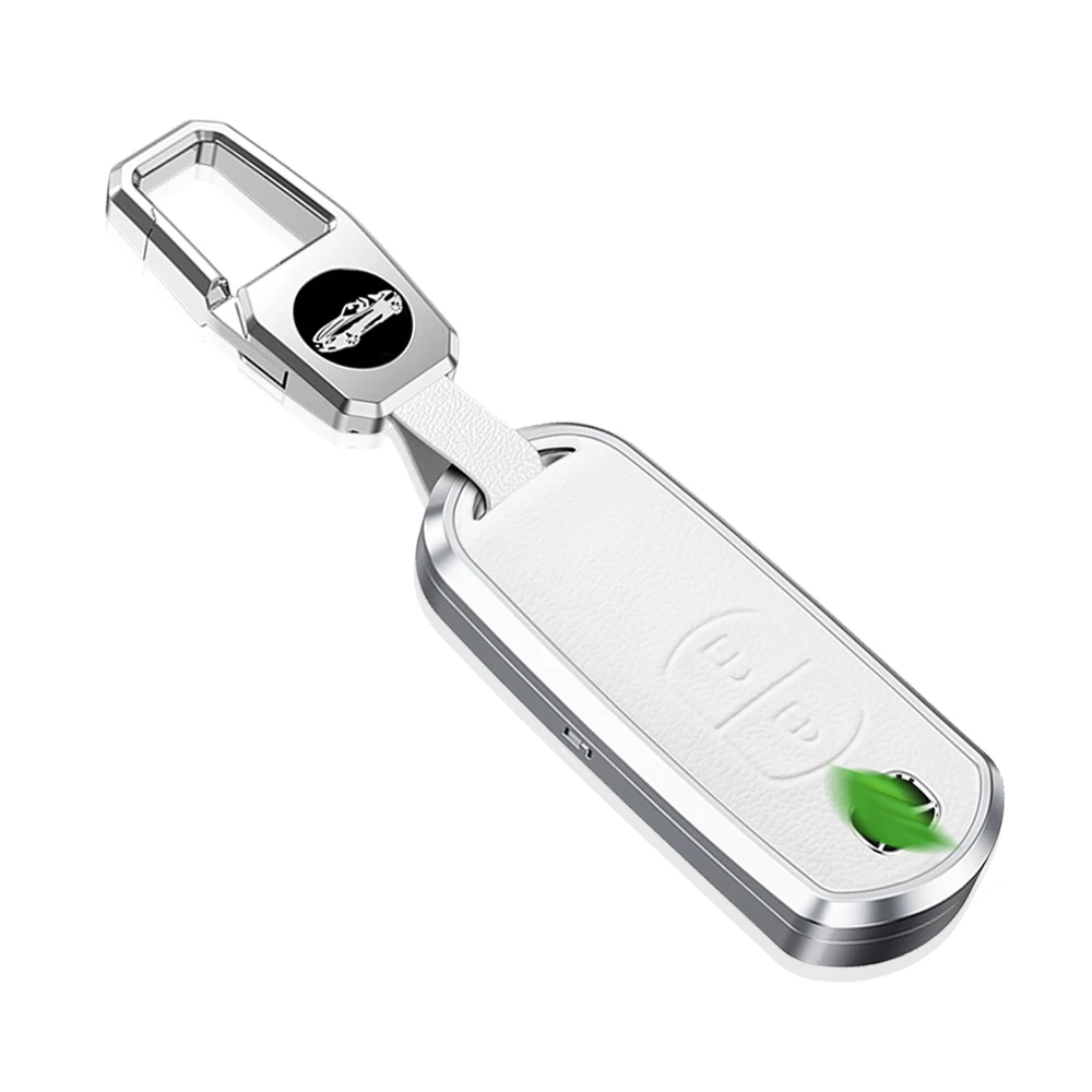 Metal Genuine Leather Car Key Case for Mazda3 CX-3 CX6 CX8 Cover Aluminum Alloy Shell Smart Remote Key Fob Protector
