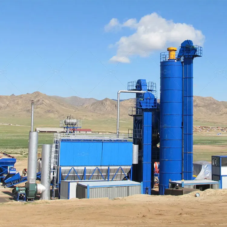 Aimix 160 TPH Asphalt Mixer Plants In Kazakhstan Mongolia