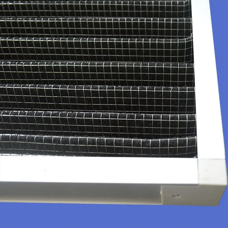 
Replacement HEPA Activated Carbon Air Filter Folded Type Gas Purifier Clean Kitchen & Room Filtration 