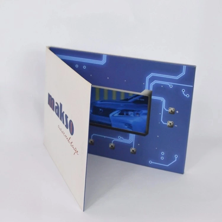4.3 inch video greeting card