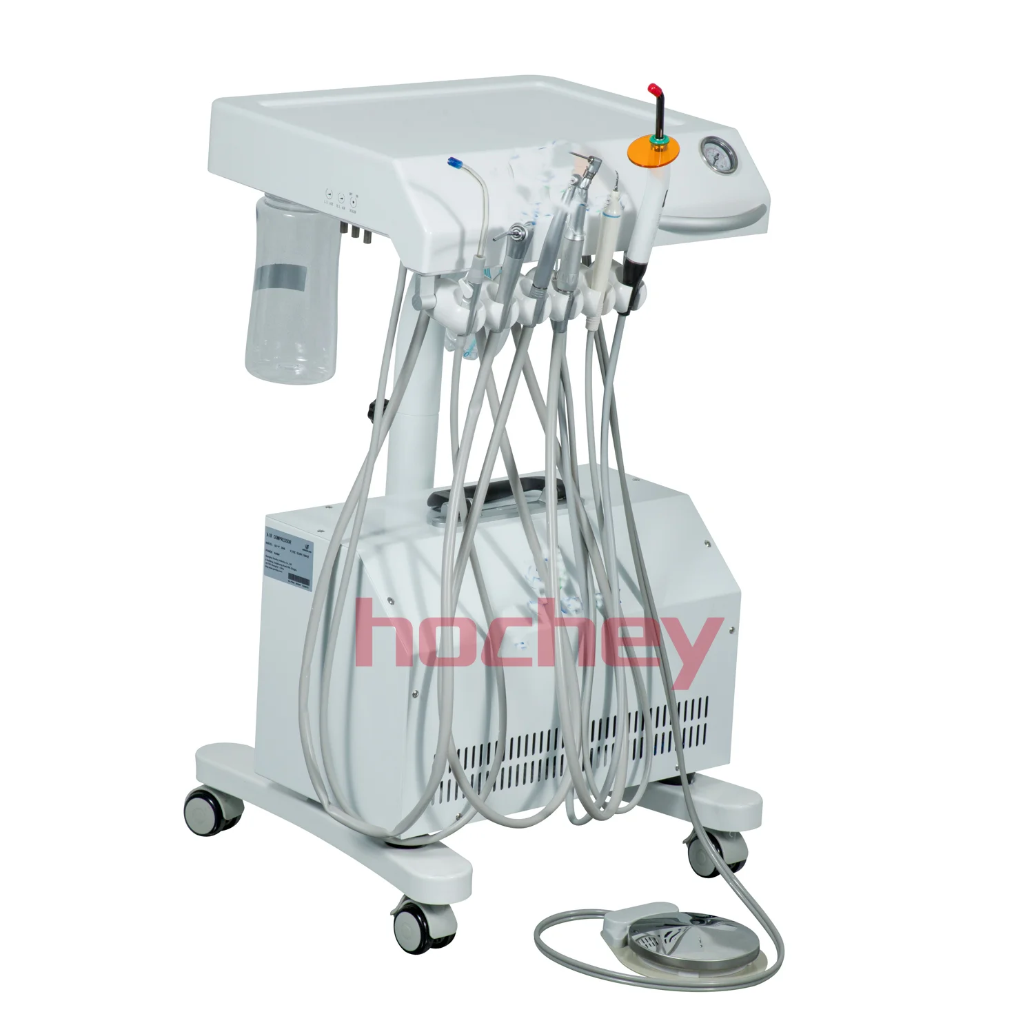 MT Medical Hot Selling Dental Equipment With CE Approved Mobile Suction Unit Dental Equipment Suitcase Portable Dental Unit