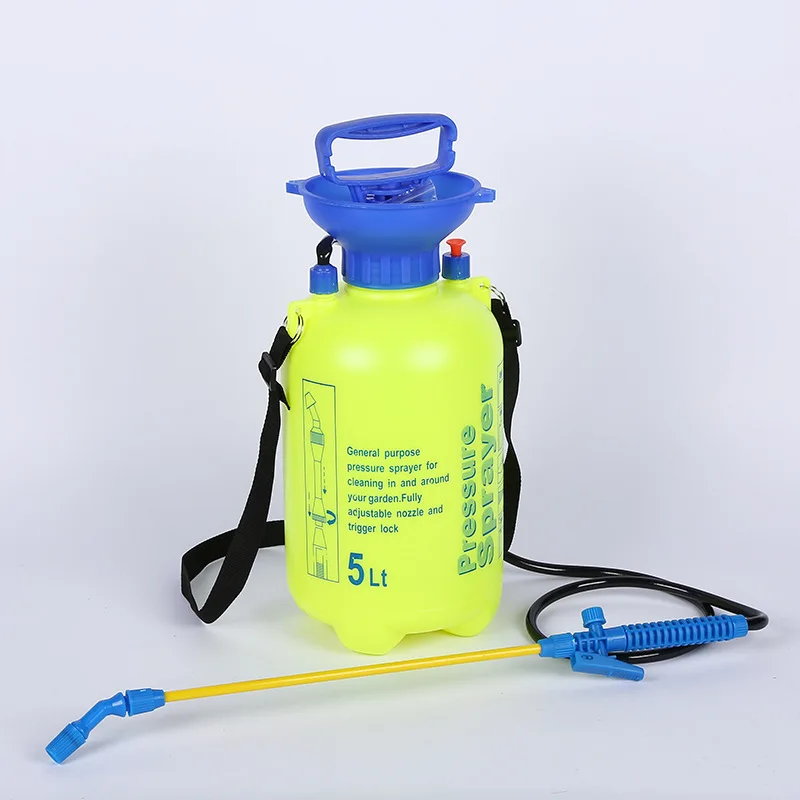 Ручной насос высокого давления 5L 8L 10L распылитель воды пластиковый ранцевый опрыскиватель для сельского хозяйства на открытом воздухе