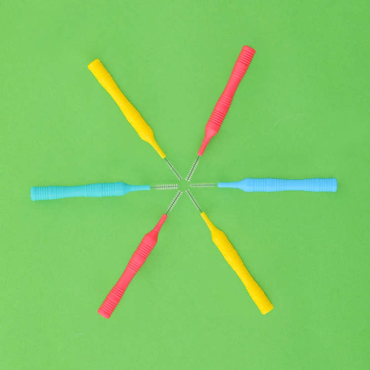 eco-friendly biodegradable  I Shape Dental Floss Interdental Dental  Clean  Brush OEM/ODM
