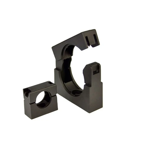 Plastic corrugated conduit fixed mount bracket clip detachable lid brackets for flexible conduit