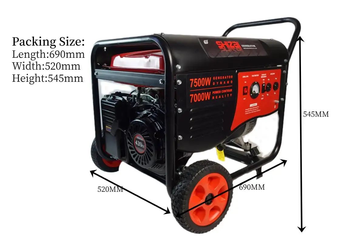 5.5hp 4.5kva Ohv Gasoline Generator  firman gasoline generator