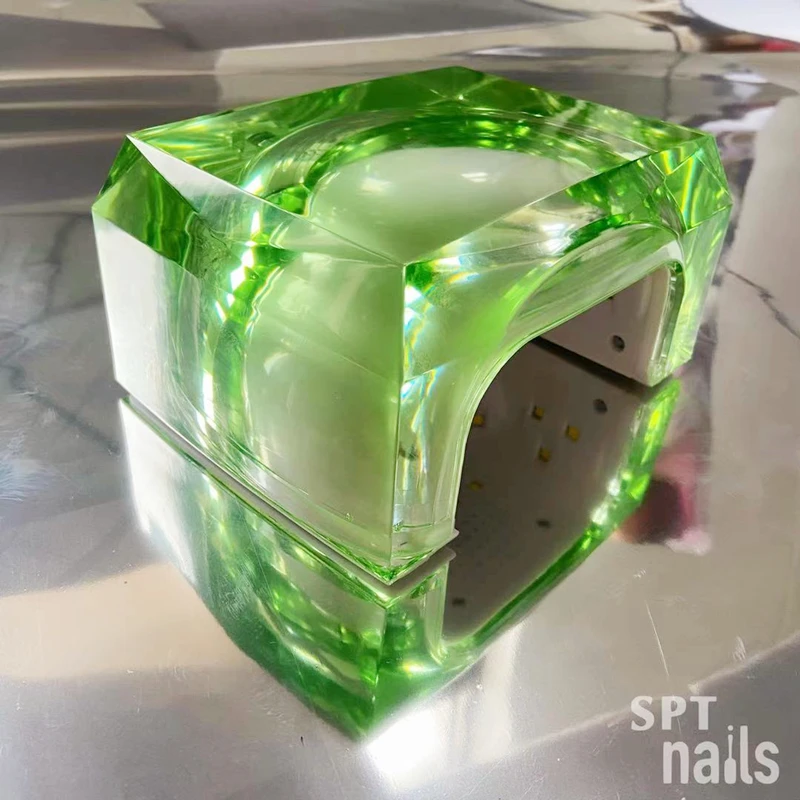 
SPT 2021 New Design Acrylic Nails 365nm 405nm Gel Nail Set With Technician Handcraft 120w Pro Cure Pink Uv Led Lamp Nail Gel 