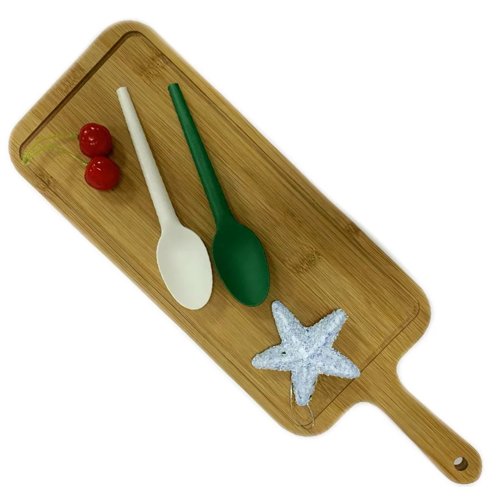 Perfect For Hot Or Cold Food Biodegradable PLA Cutlery Knife Fork Spoon Biodegradable Tableware