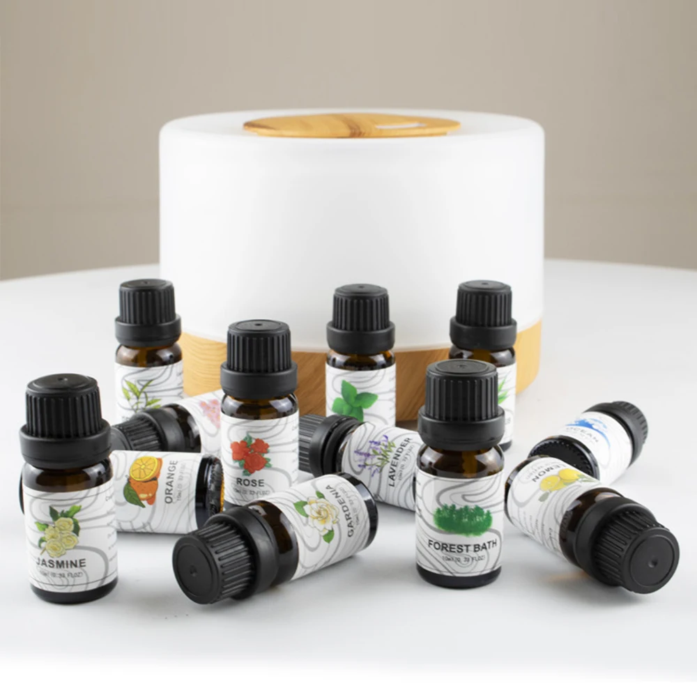 Wholesale 100% Pure Natural Lavender Eucalyptus Peppermint Essential Oil 10ml For Aromatherapy Diffuser